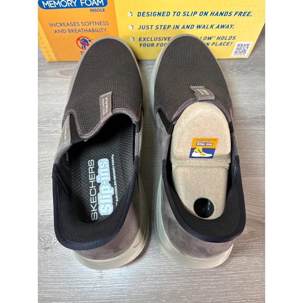 Skechers Go Walk Outdoor Andres‎ II  Model 216425  Brown Men's Size 12 NIB